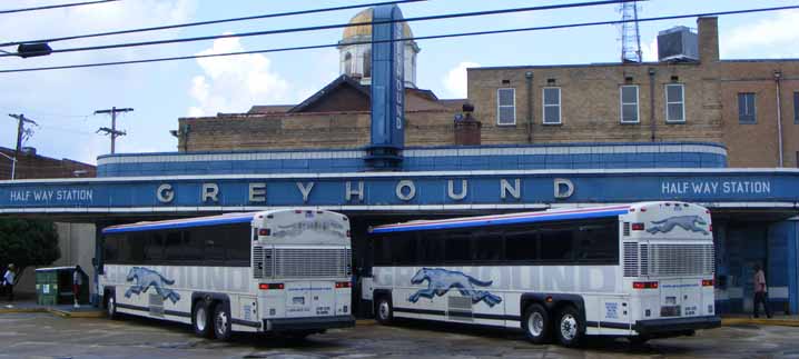 Greyhound MCI 102DL3 6401 & 6234